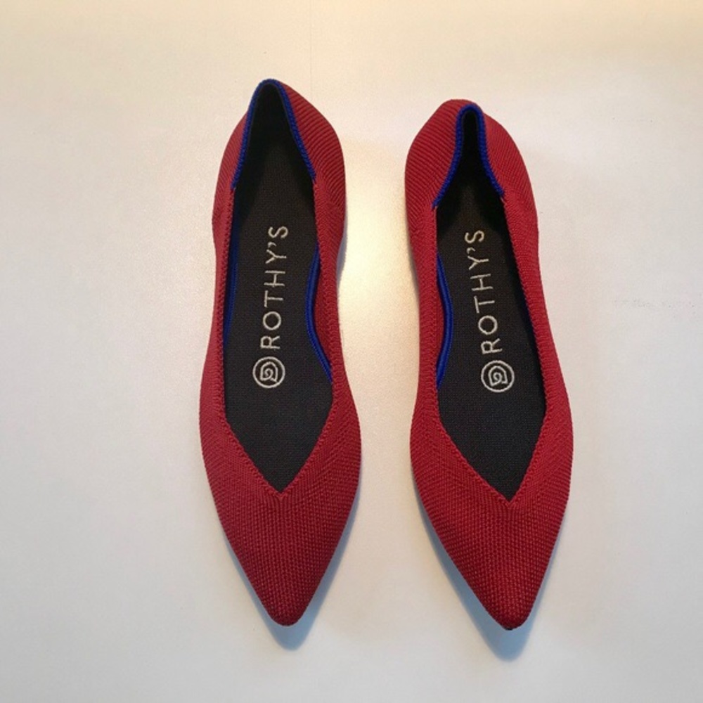 Red Rothy’s Pointed Flats
